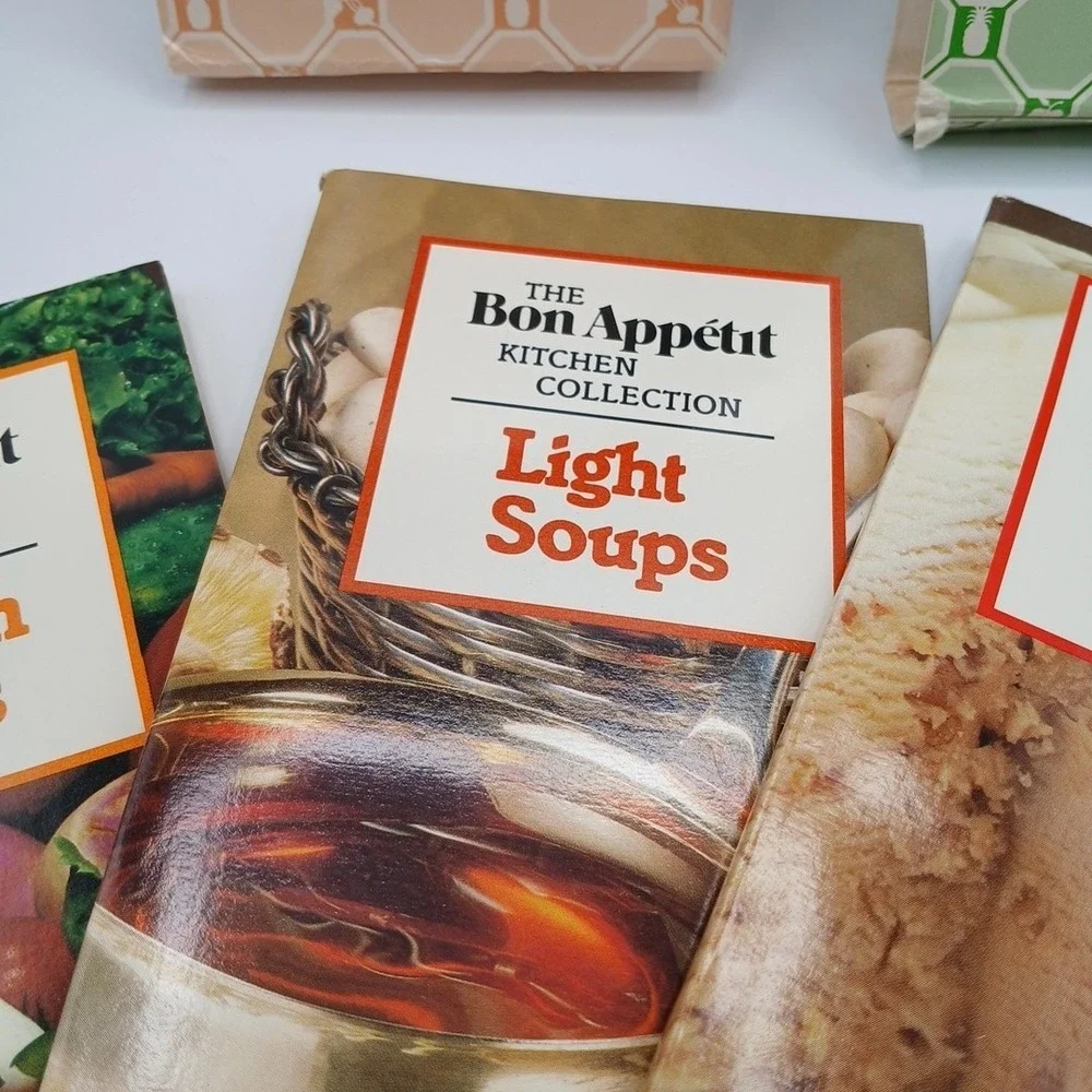 Bon‎ Appetit The Kitchen Collection Lot Cookbooks x8 Homestyle & Vol 2 VTG NOS